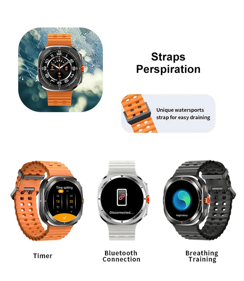 LAXASFIT Watch 7 Ultra Smartwatch with Bluetooth Call