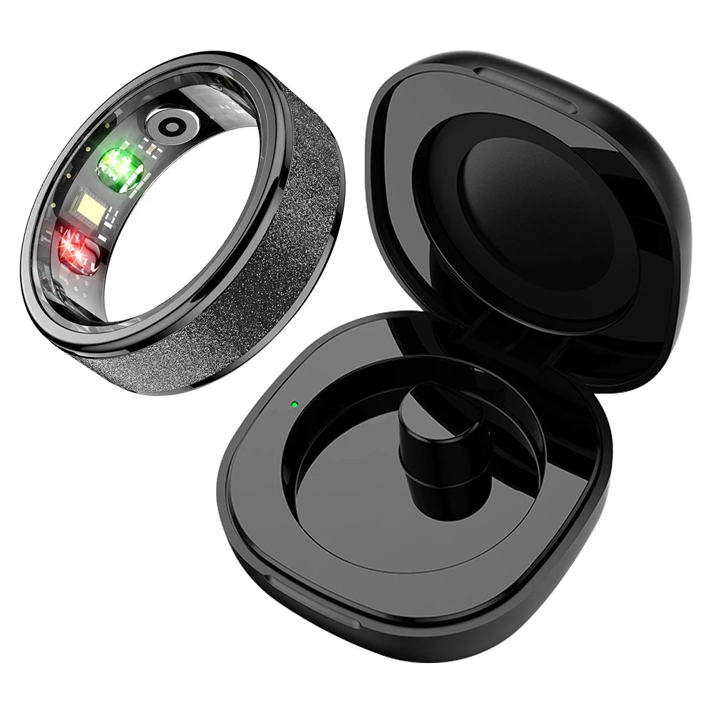 COLMI R10 Smart Ring – Health & Sleep Tracker with Charging Case