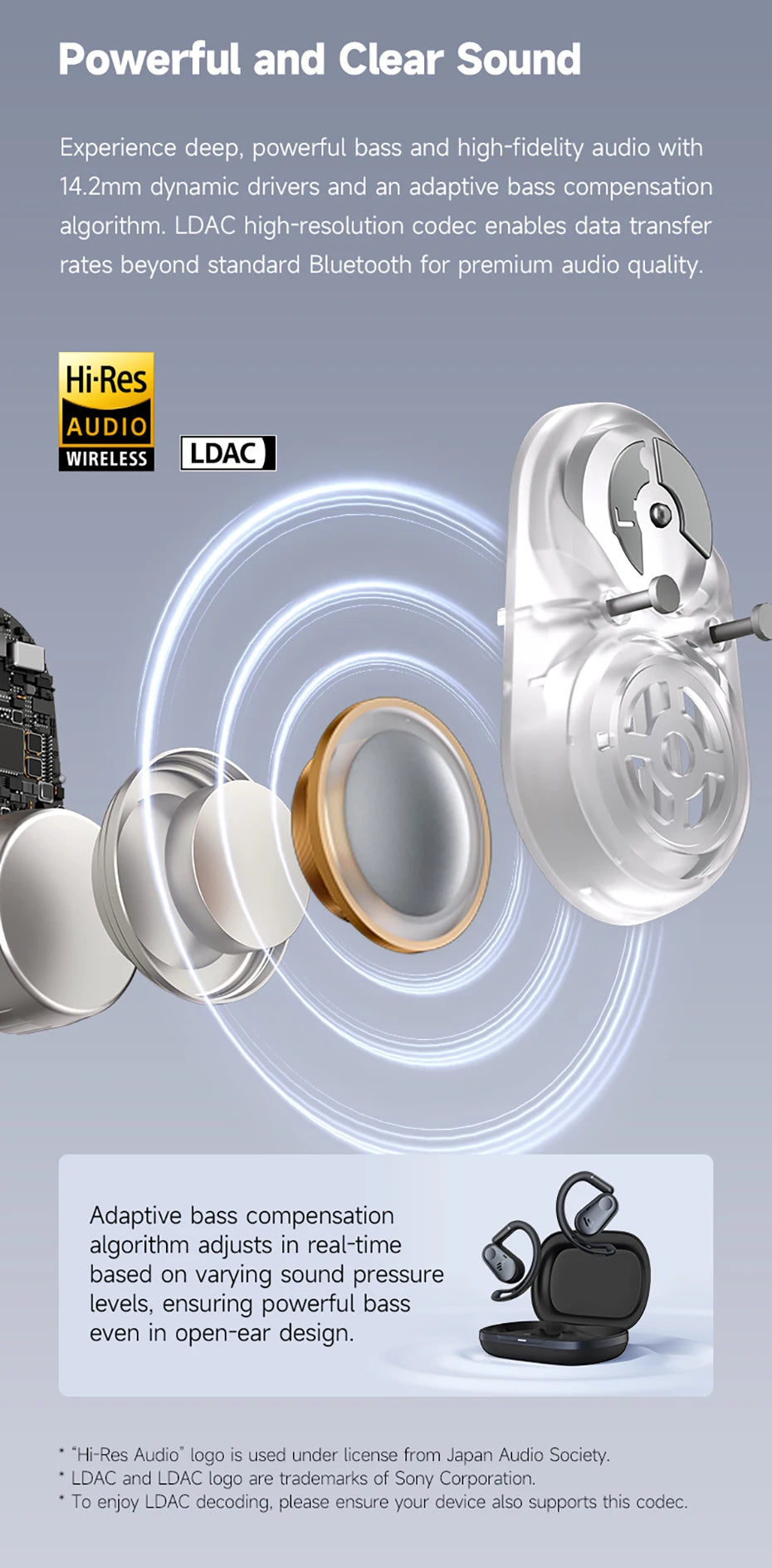 Edifier Comfo Flex Open-Ear Bluetooth 5.4 Earphones