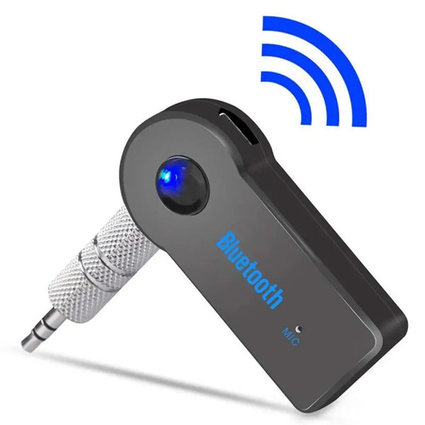 Bluetooth Audio Receiver – 3.5mm AUX Adapter for Car, Speakers & Headphones