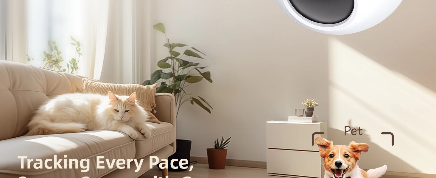 Blurams 2K Indoor PTZ WiFi Camera with 2-Way Talk