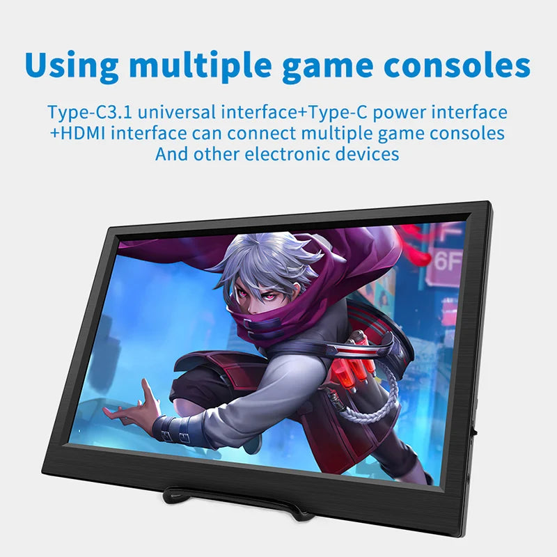 11.6" Portable HDMI Monitor – Gaming & Laptop Display
