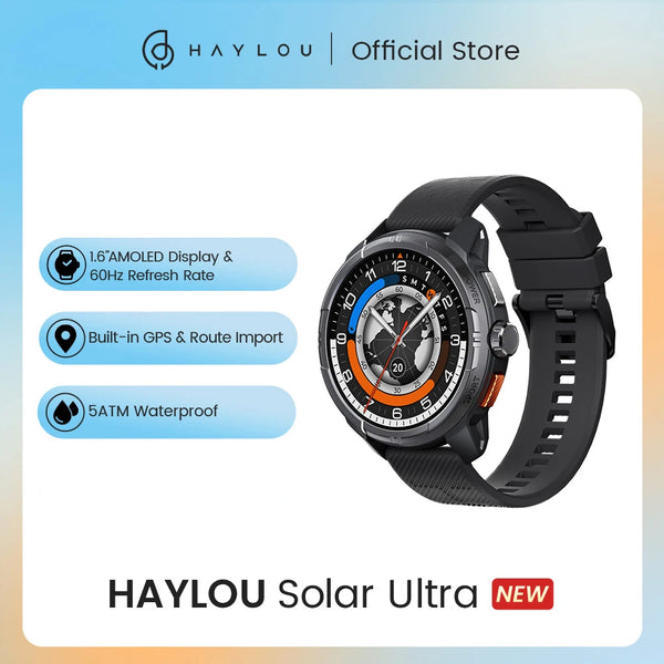HAYLOU Solar Ultra GPS Smart Watch