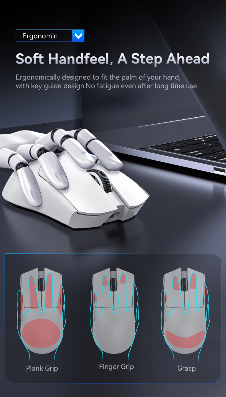 Attack Shark X11 Wireless Gaming Mouse – 22K DPI, Tri-Mode, RGB