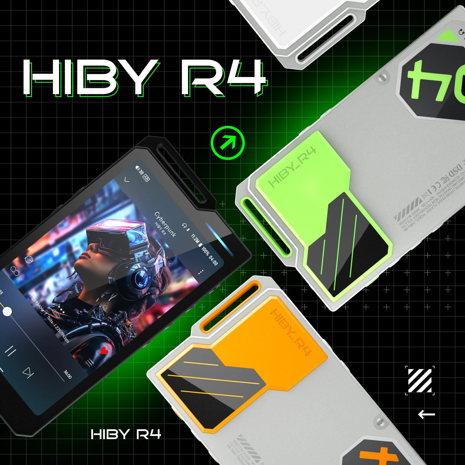 HiBy R4 Android 12 HiFi Music Player with DAC & AMP