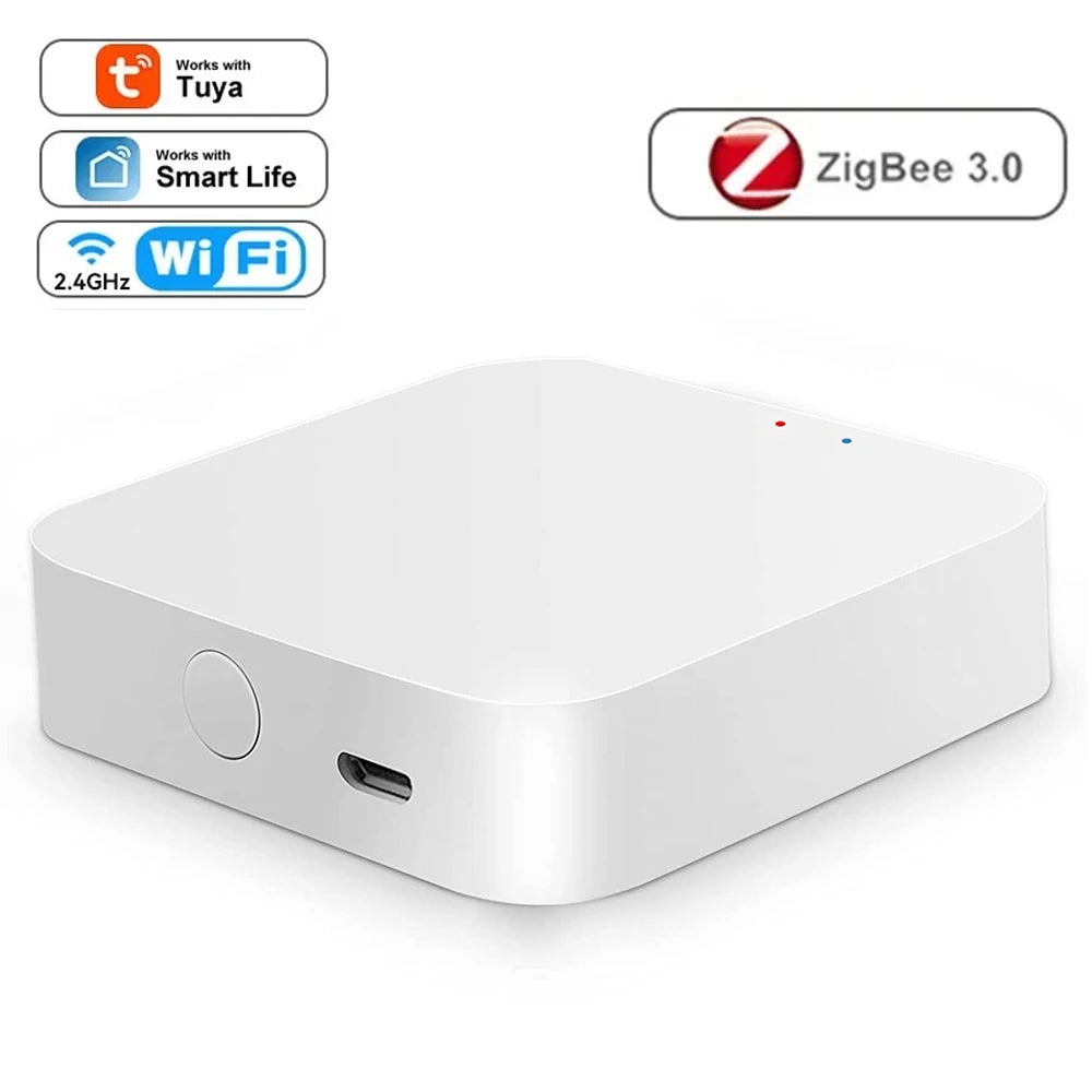 Tuya ZigBee 3.0 Smart Gateway Hub – Alexa & Google Compatible