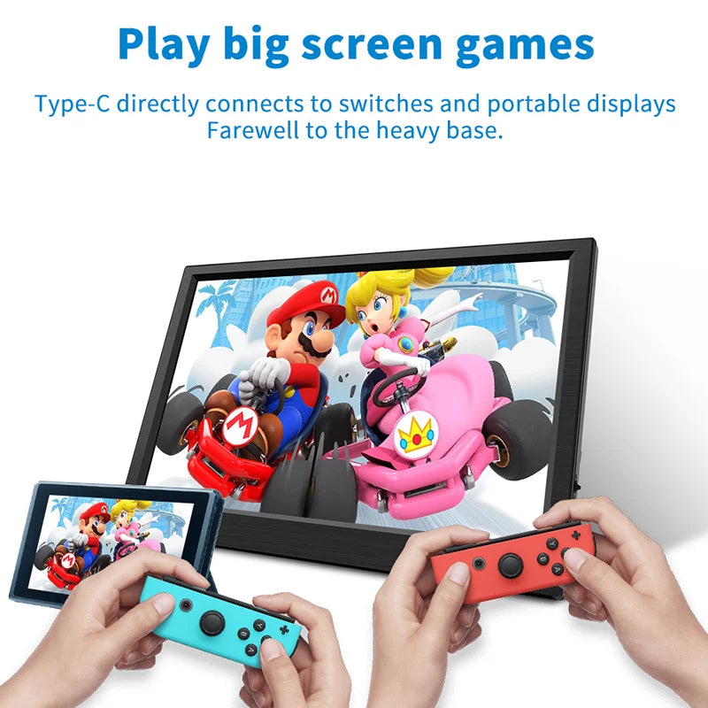 11.6" Portable HDMI Monitor – Gaming & Laptop Display