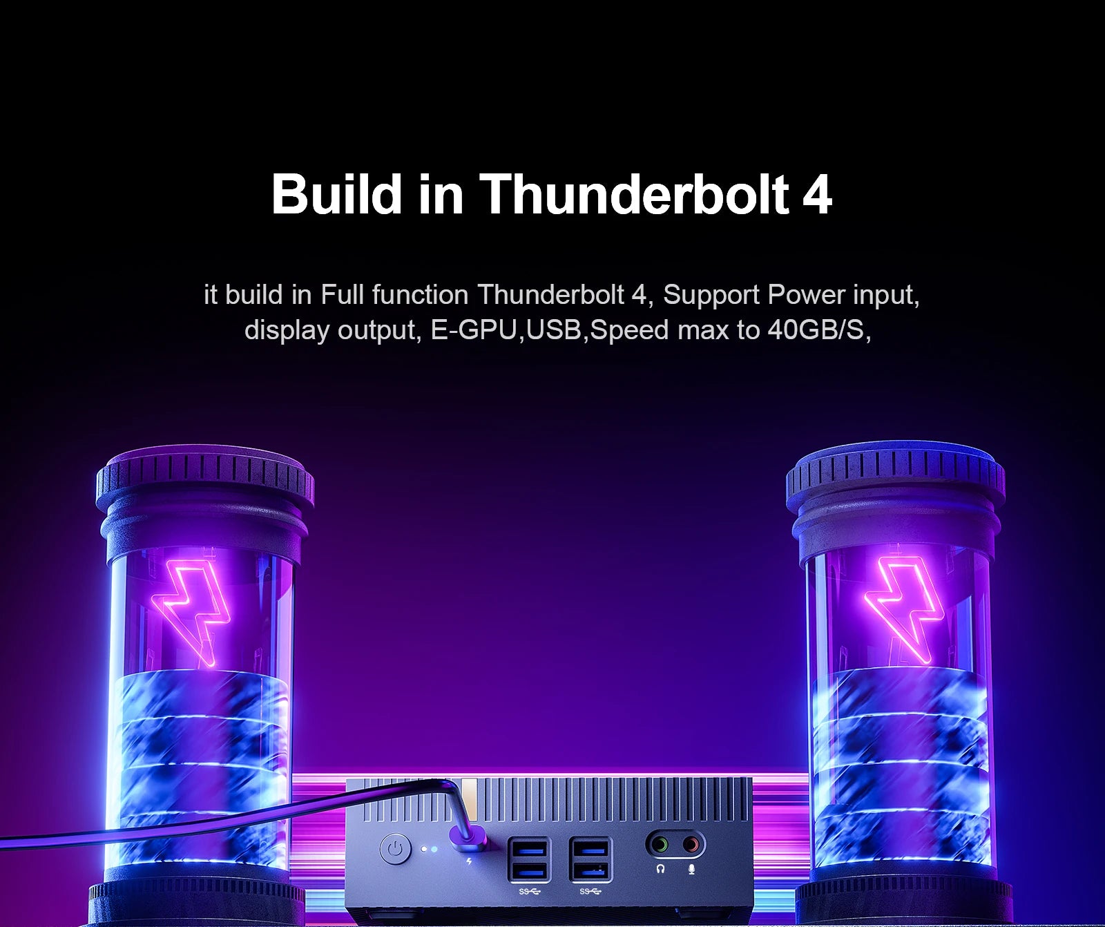 Chatreey IT12 Mini PC – i7/i9, WiFi 6, Thunderbolt 4