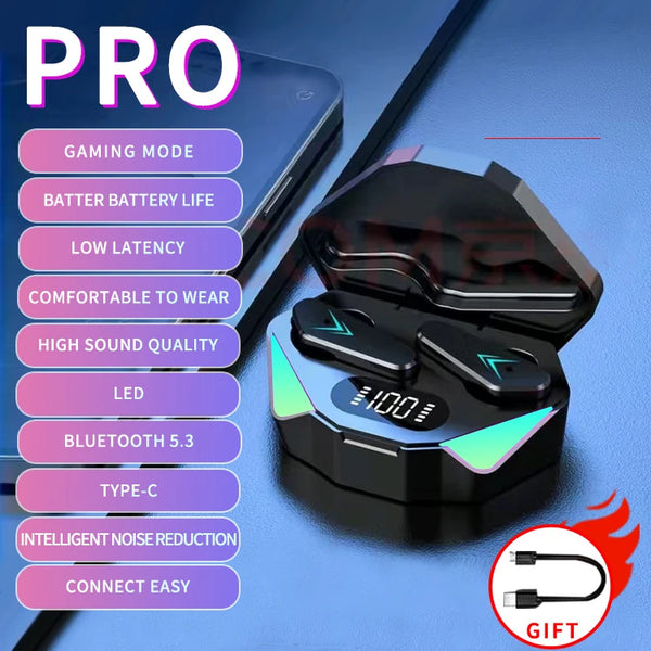 Gaming Wireless Headphones | Bluetooth Earphones for Xiaomi & Huawei, In-Ear Earbuds, Free Shipping