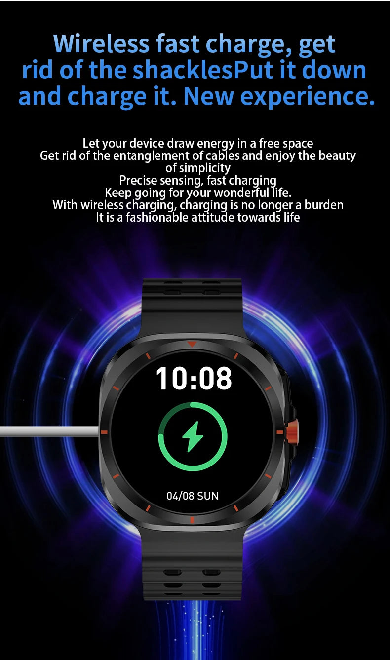 LAXASFIT Watch 7 Ultra Smartwatch with Bluetooth Call