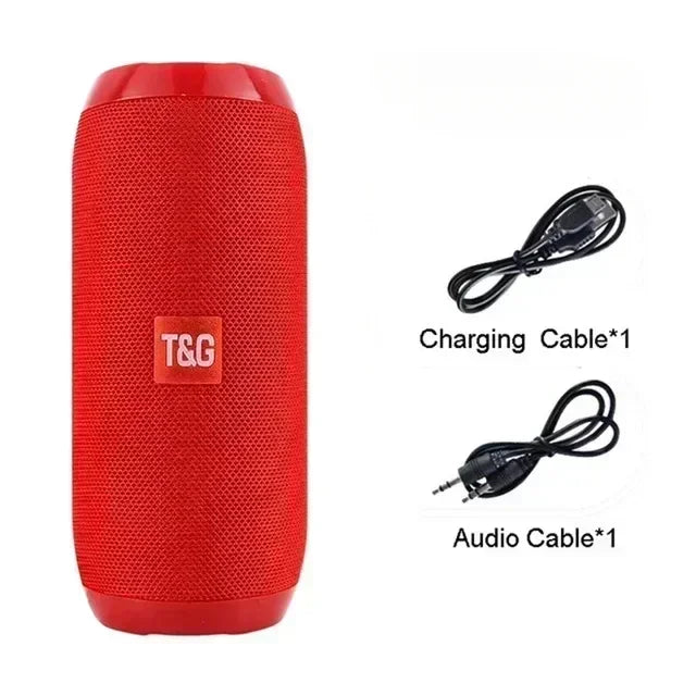 Portable Wireless Bluetooth Speaker – Waterproof with Subwoofer & FM Radio