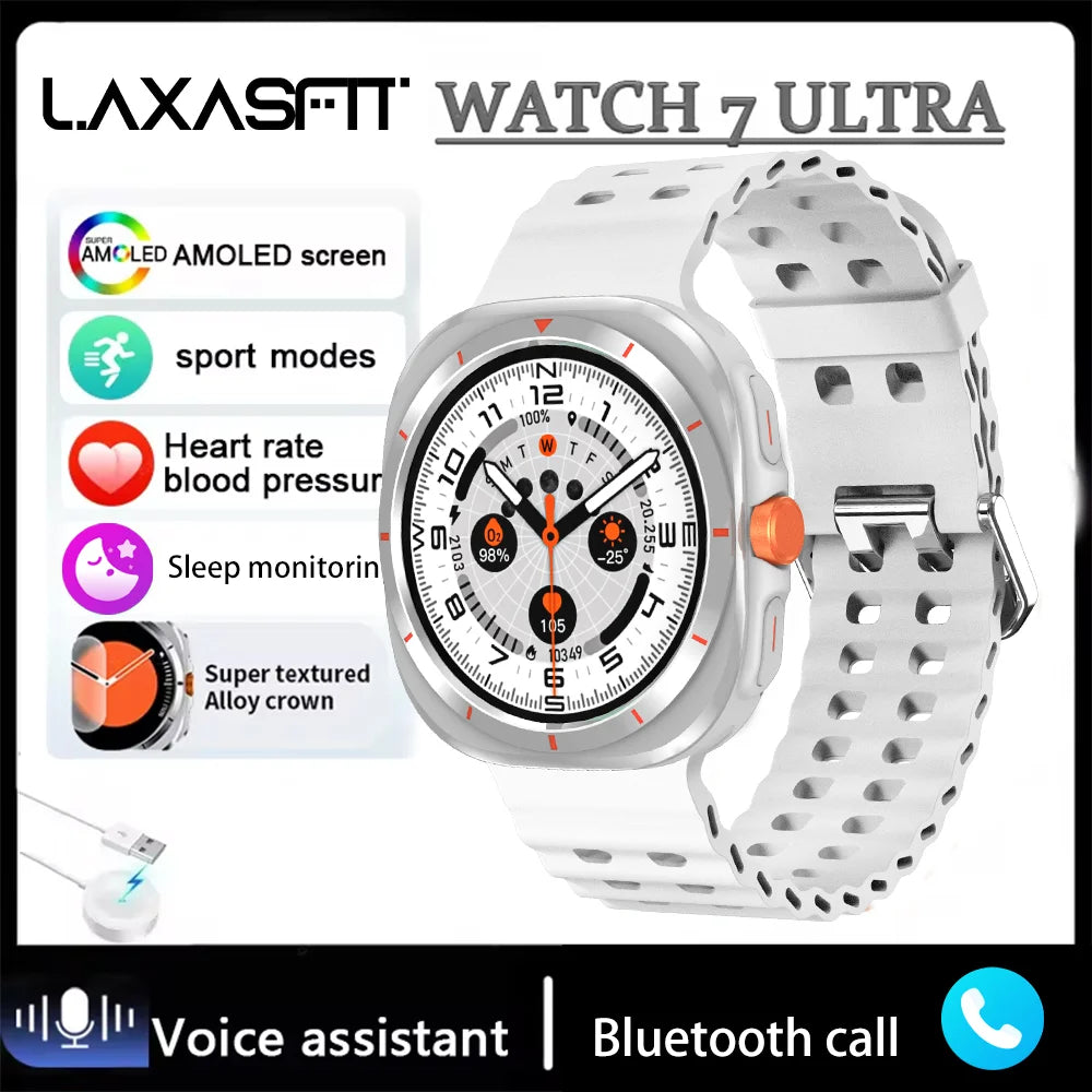 LAXASFIT Watch 7 Ultra Smartwatch with Bluetooth Call