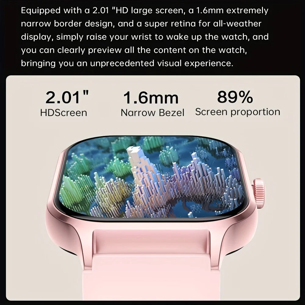 Smartwatch with Wireless Calling & App Notifications