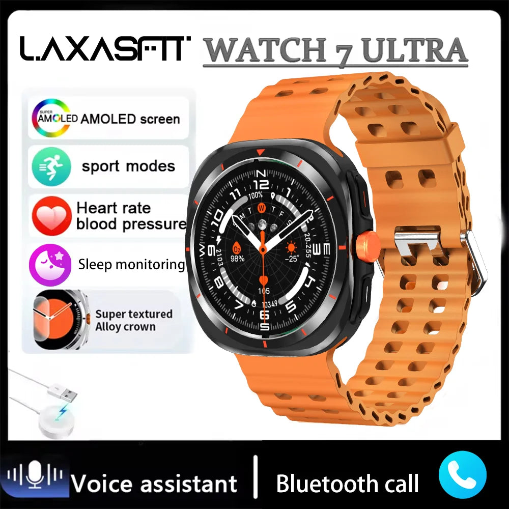 LAXASFIT Watch 7 Ultra Smartwatch with Bluetooth Call