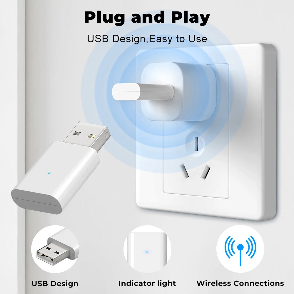 Tuya ZigBee Signal Repeater USB Gateway Amplifier