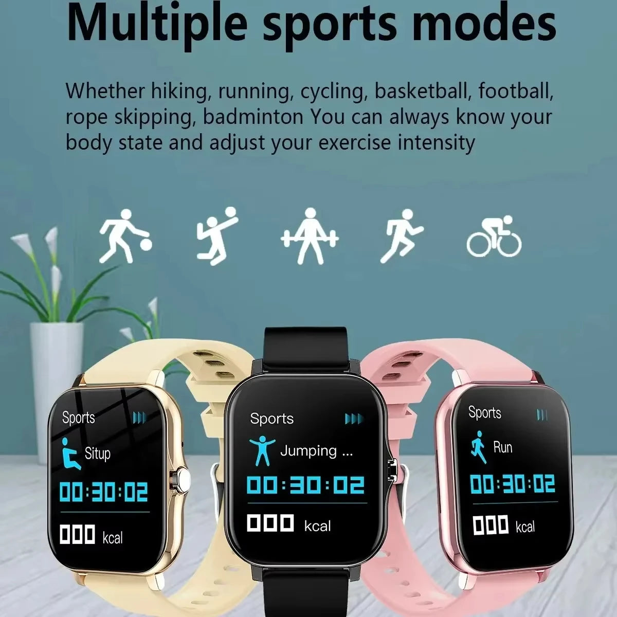 Xiaomi Smart Watch – Fitness & Heart Rate Tracker for Android & iOS