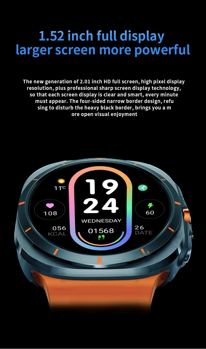LAXASFIT Watch 7 Ultra Smartwatch with Bluetooth Call