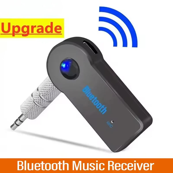 Bluetooth Audio Receiver – 3.5mm AUX Adapter for Car, Speakers & Headphones