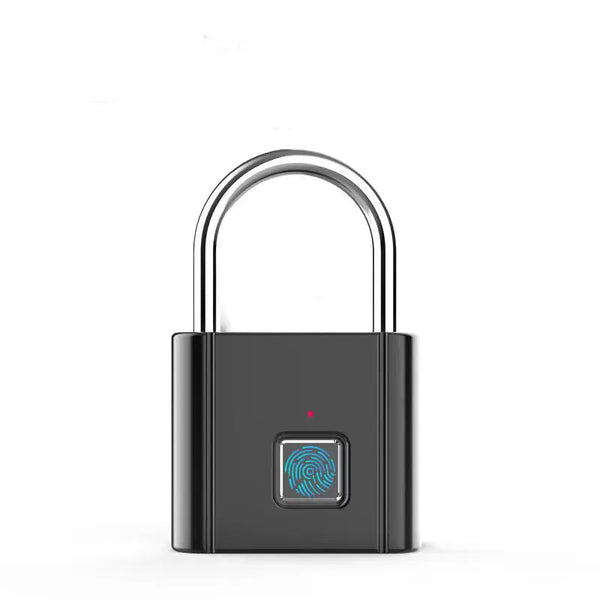 Smart Biometric Fingerprint Padlock – USB Rechargeable