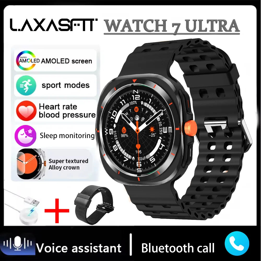 LAXASFIT Watch 7 Ultra Smartwatch with Bluetooth Call