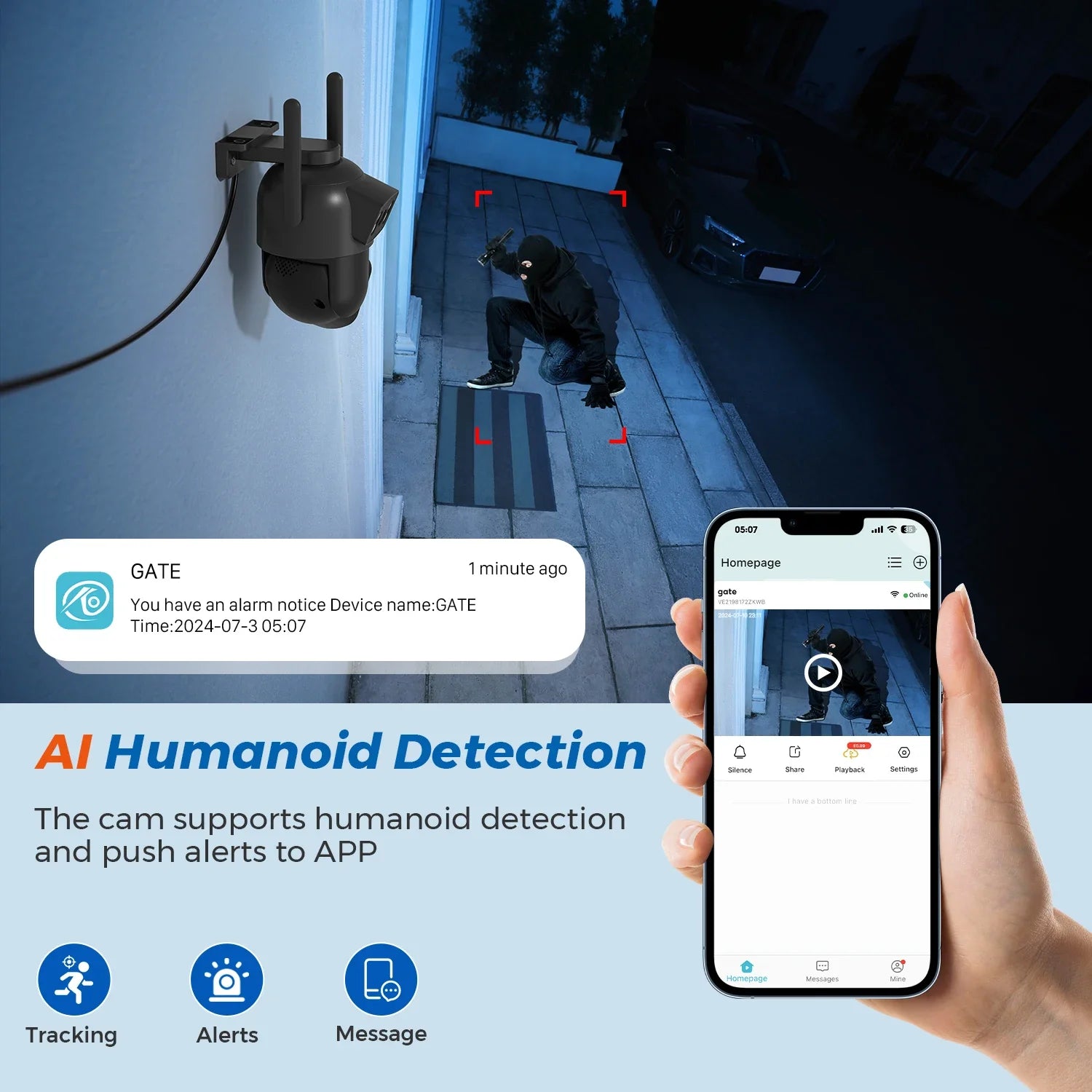 Xiaomi 10MP Dual-Lens 5K PTZ Outdoor Security Camera