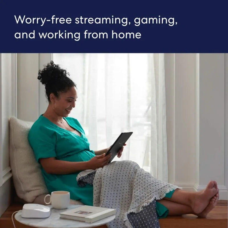 Pro 6 Tri-Band Mesh Wi-Fi 6 Router | Built-in ZigBee Smart Home Hub