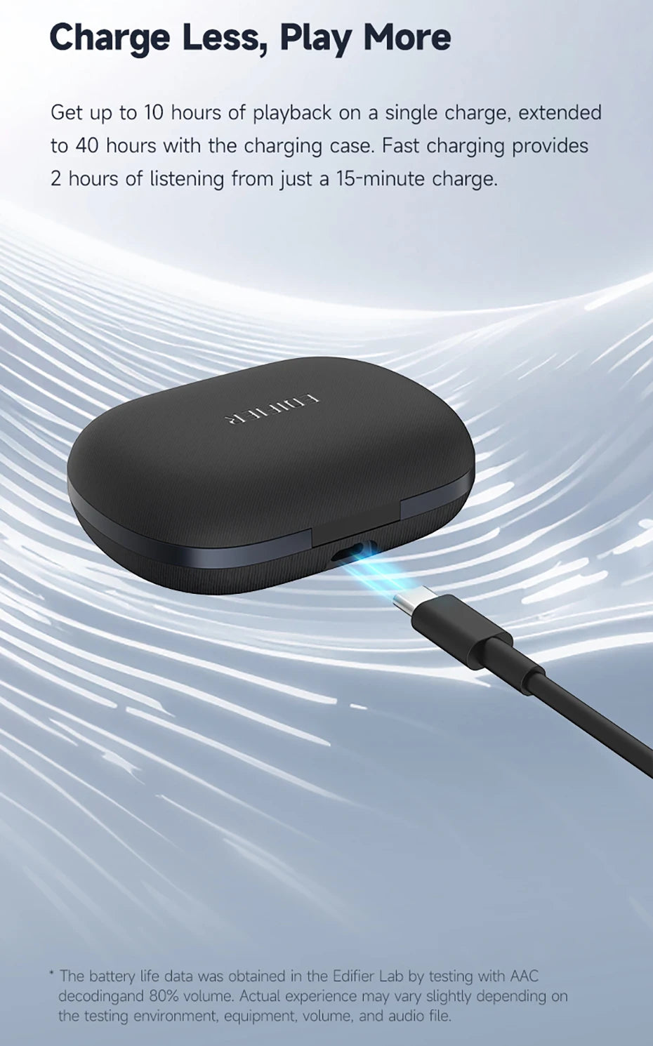 Edifier Comfo Flex Open-Ear Bluetooth 5.4 Earphones