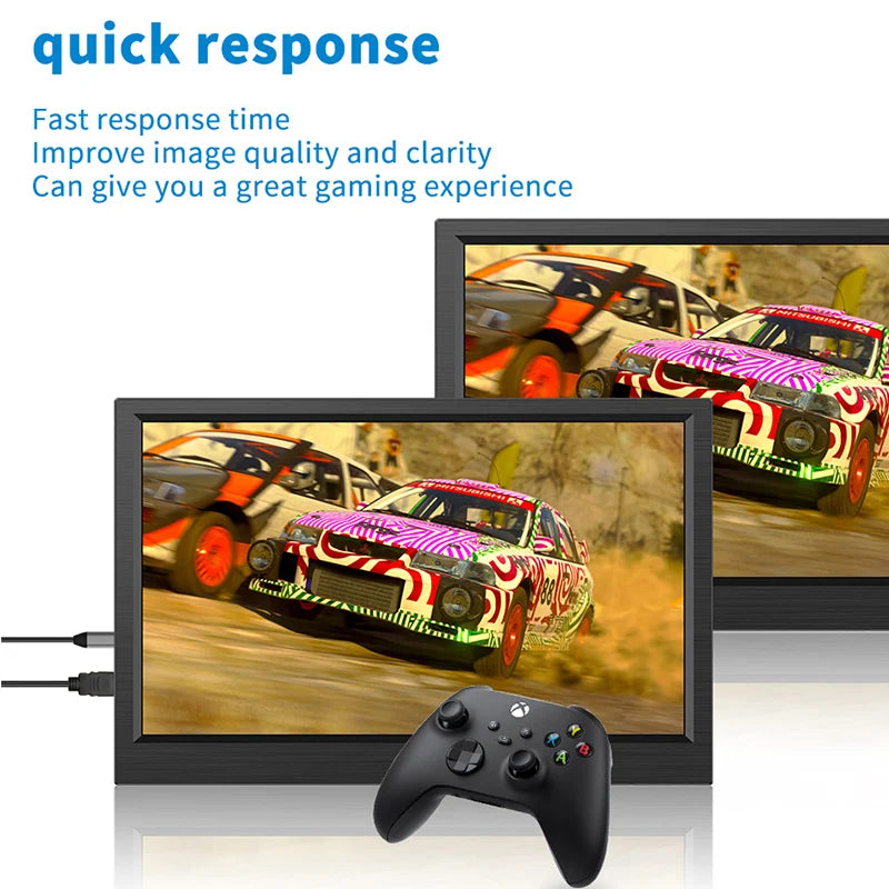 11.6" Portable HDMI Monitor – Gaming & Laptop Display