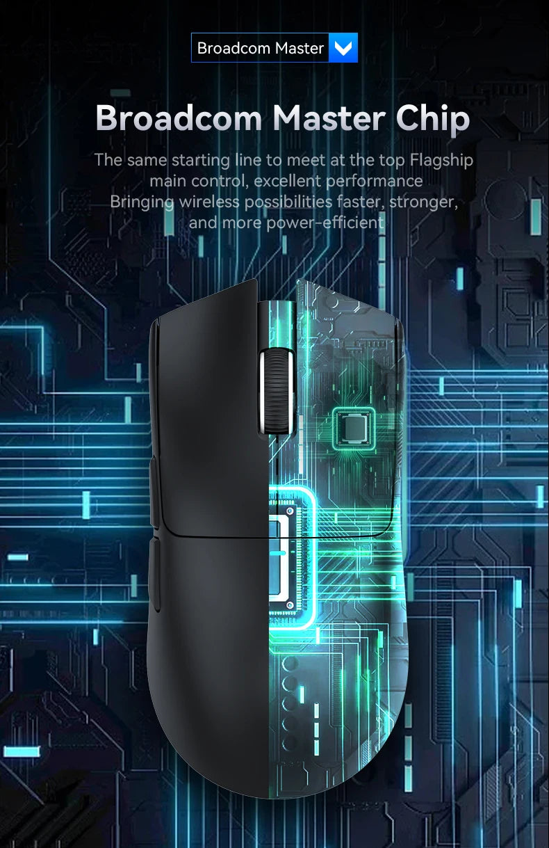 Attack Shark X11 Wireless Gaming Mouse – 22K DPI, Tri-Mode, RGB