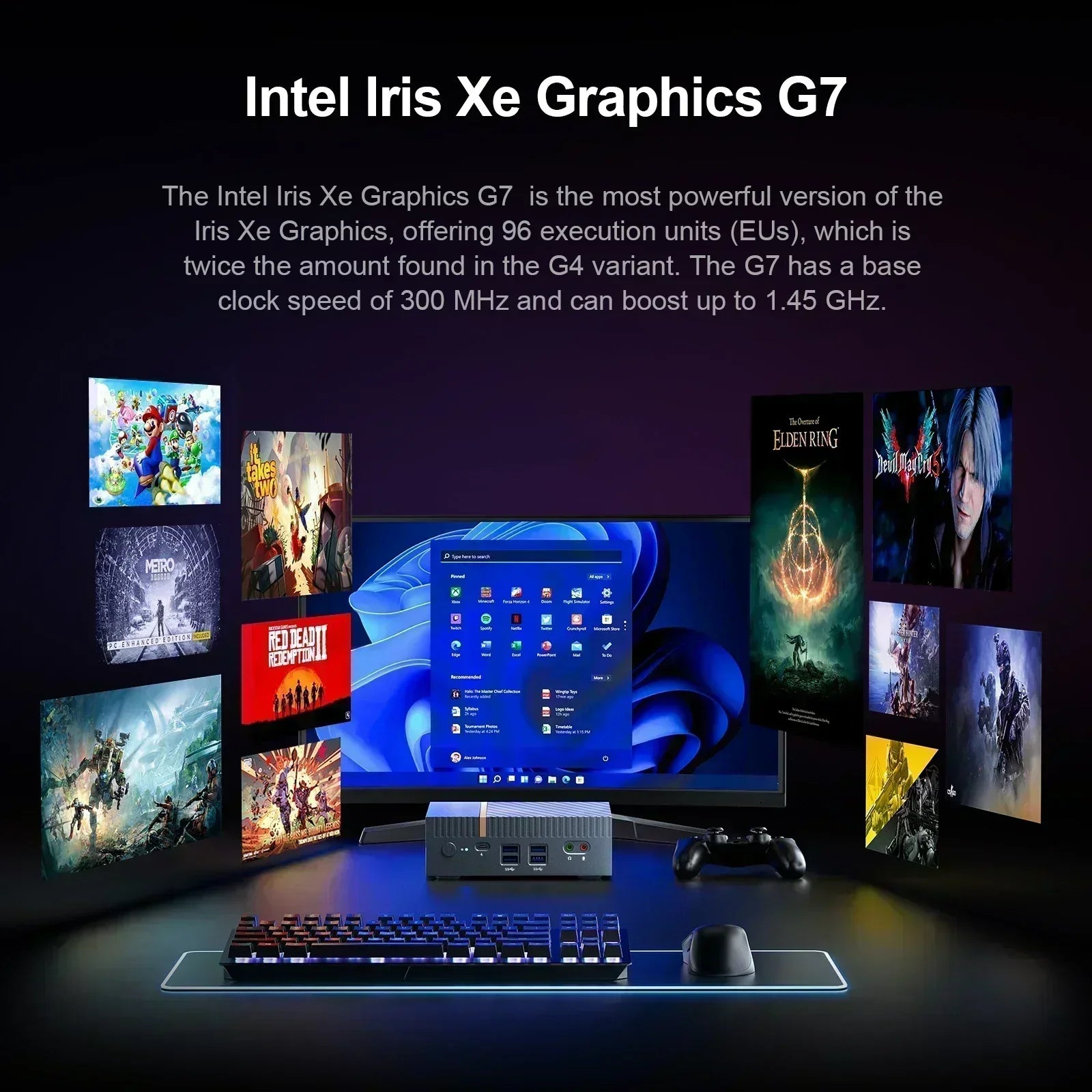 Chatreey IT12 Mini PC – i7/i9, WiFi 6, Thunderbolt 4