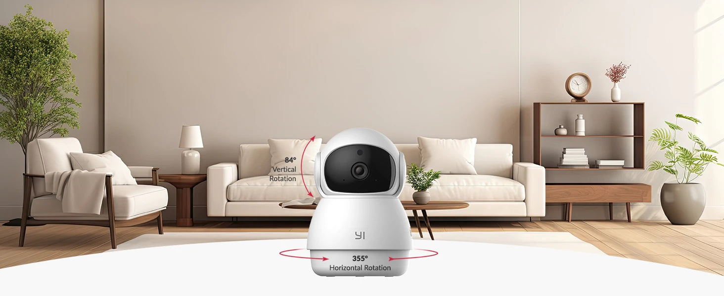 YI 2K Dome WiFi Camera – Smart Pan & Tilt IP Monitor