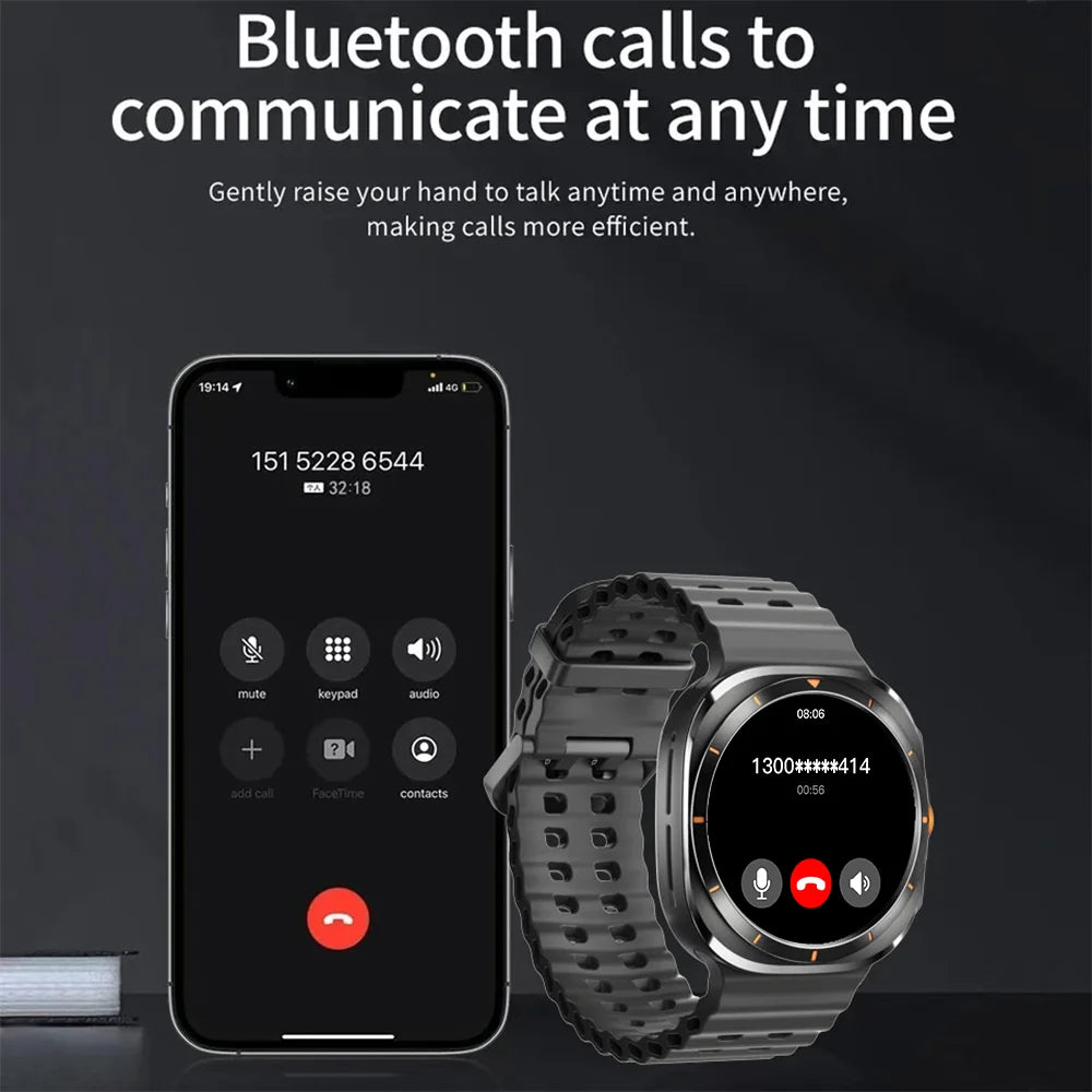 LAXASFIT Watch 7 Ultra Smartwatch with Bluetooth Call
