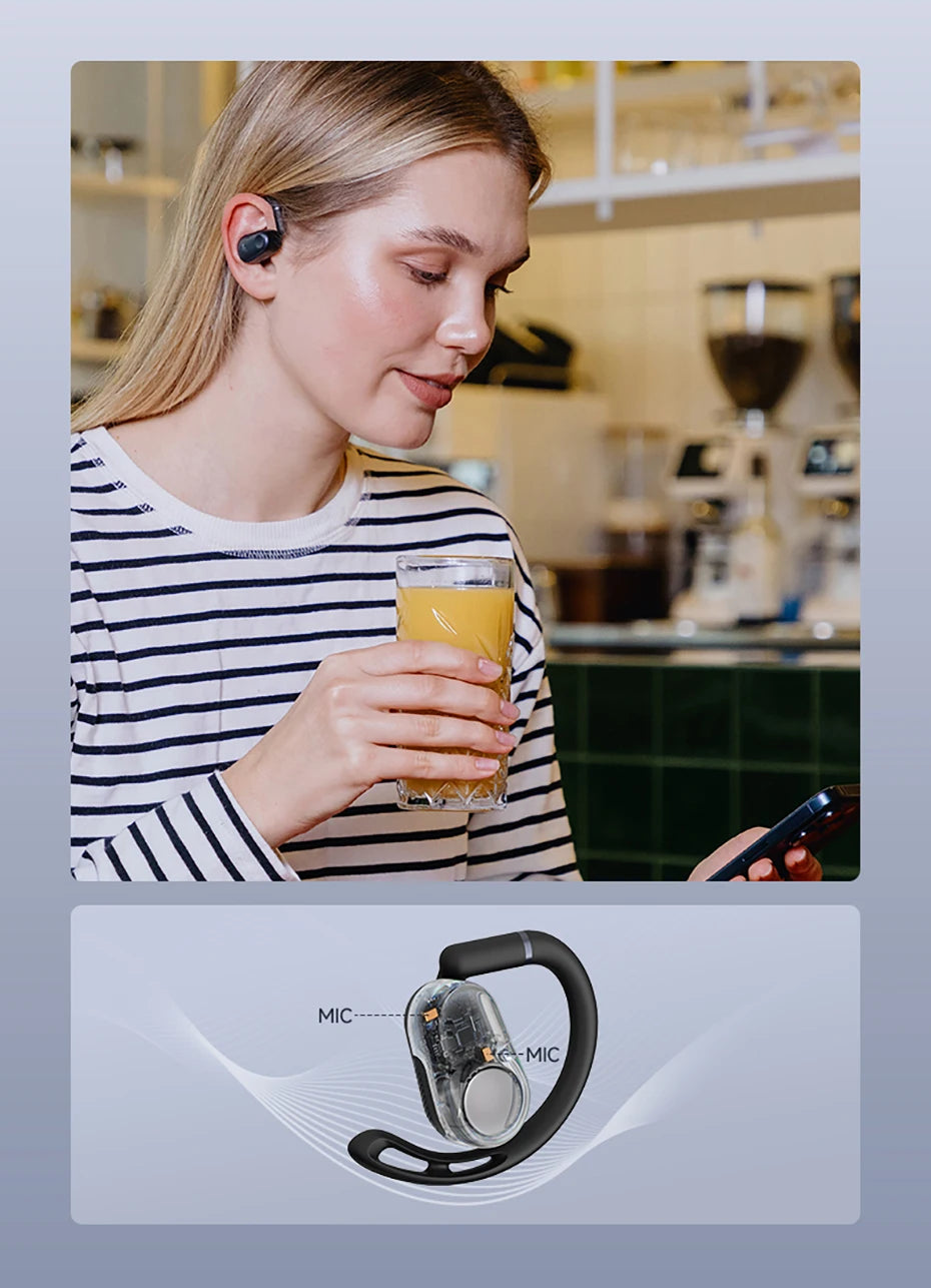 Edifier Comfo Flex Open-Ear Bluetooth 5.4 Earphones