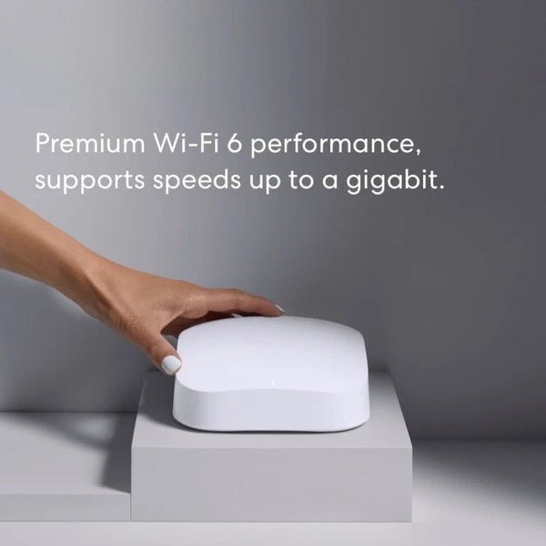Pro 6 Tri-Band Mesh Wi-Fi 6 Router | Built-in ZigBee Smart Home Hub