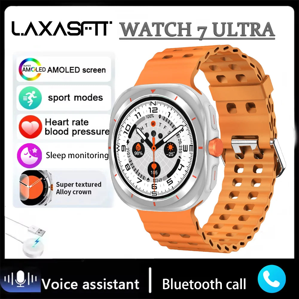 LAXASFIT Watch 7 Ultra Smartwatch with Bluetooth Call