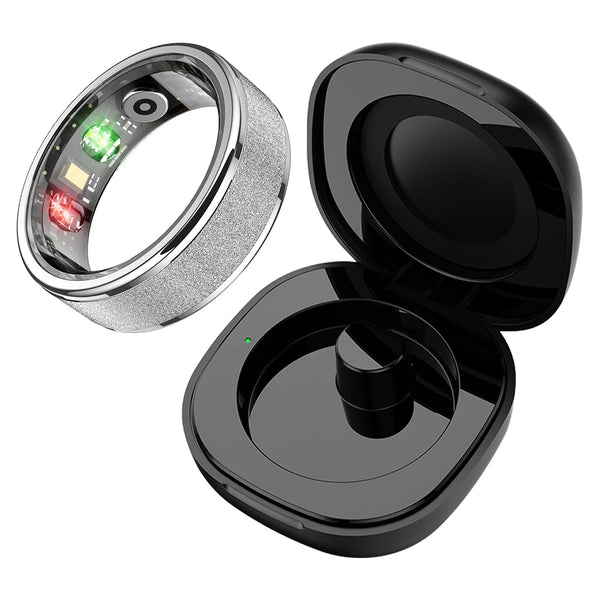 COLMI R10 Smart Ring – Health & Sleep Tracker with Charging Case