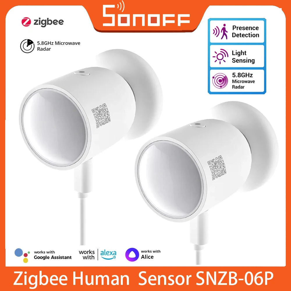SONOFF SNZB-06P Zigbee Presence Sensor Radar