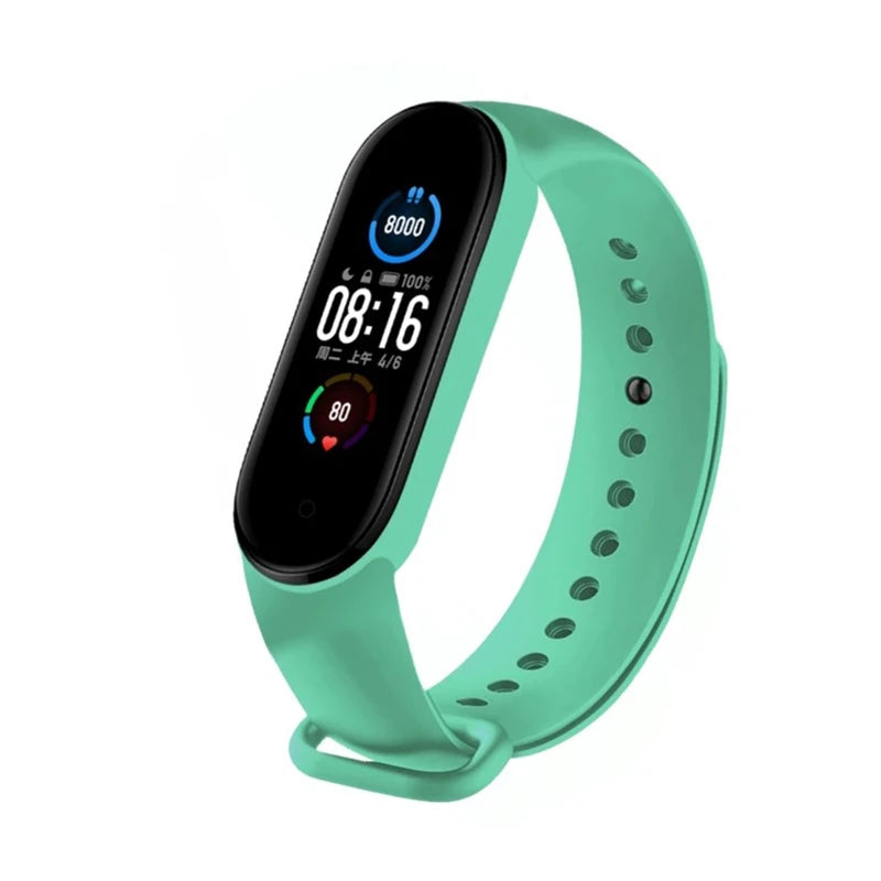 M6 Smart Watch | Fitness Tracker for Men & Women, Heart Rate & Blood Pressure Monitor, Waterproof Sports Band