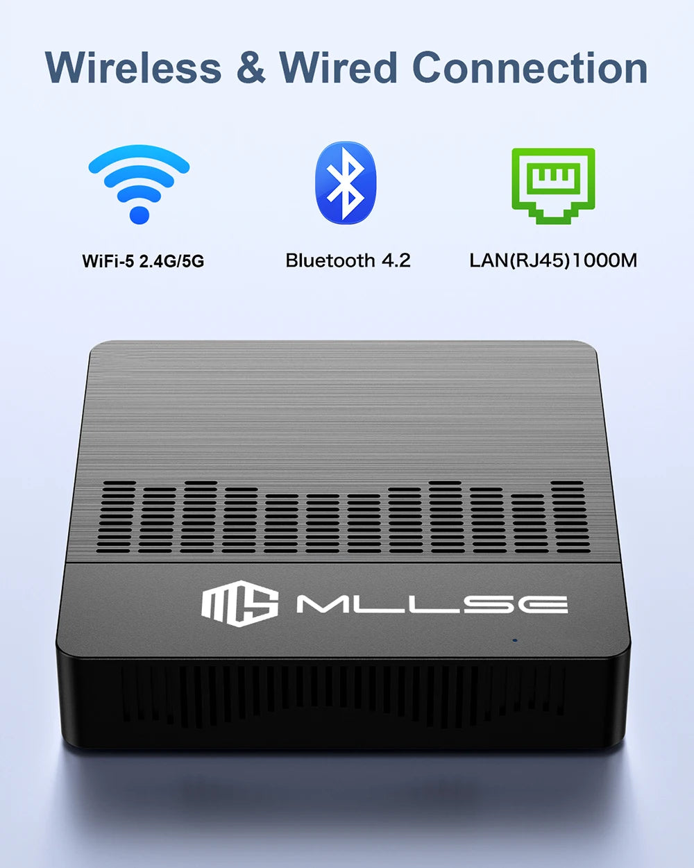 MLLSE M2 Air Mini PC – N4000, 6GB+128GB, Windows 11