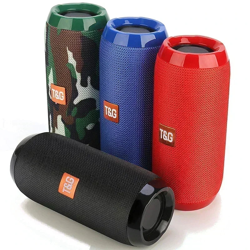 Portable Wireless Bluetooth Speaker – Waterproof with Subwoofer & FM Radio