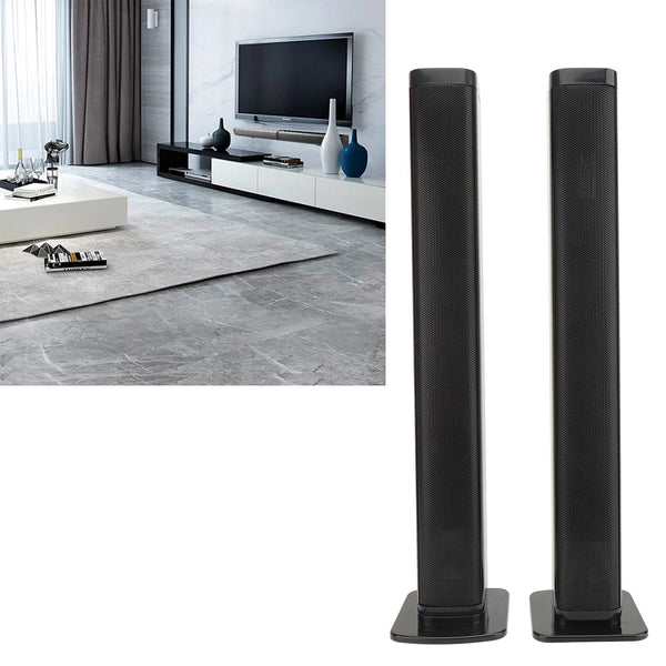 2-in-1 Bluetooth Soundbar with Remote – Wall-Mountable TV Speaker, HD Cable Included