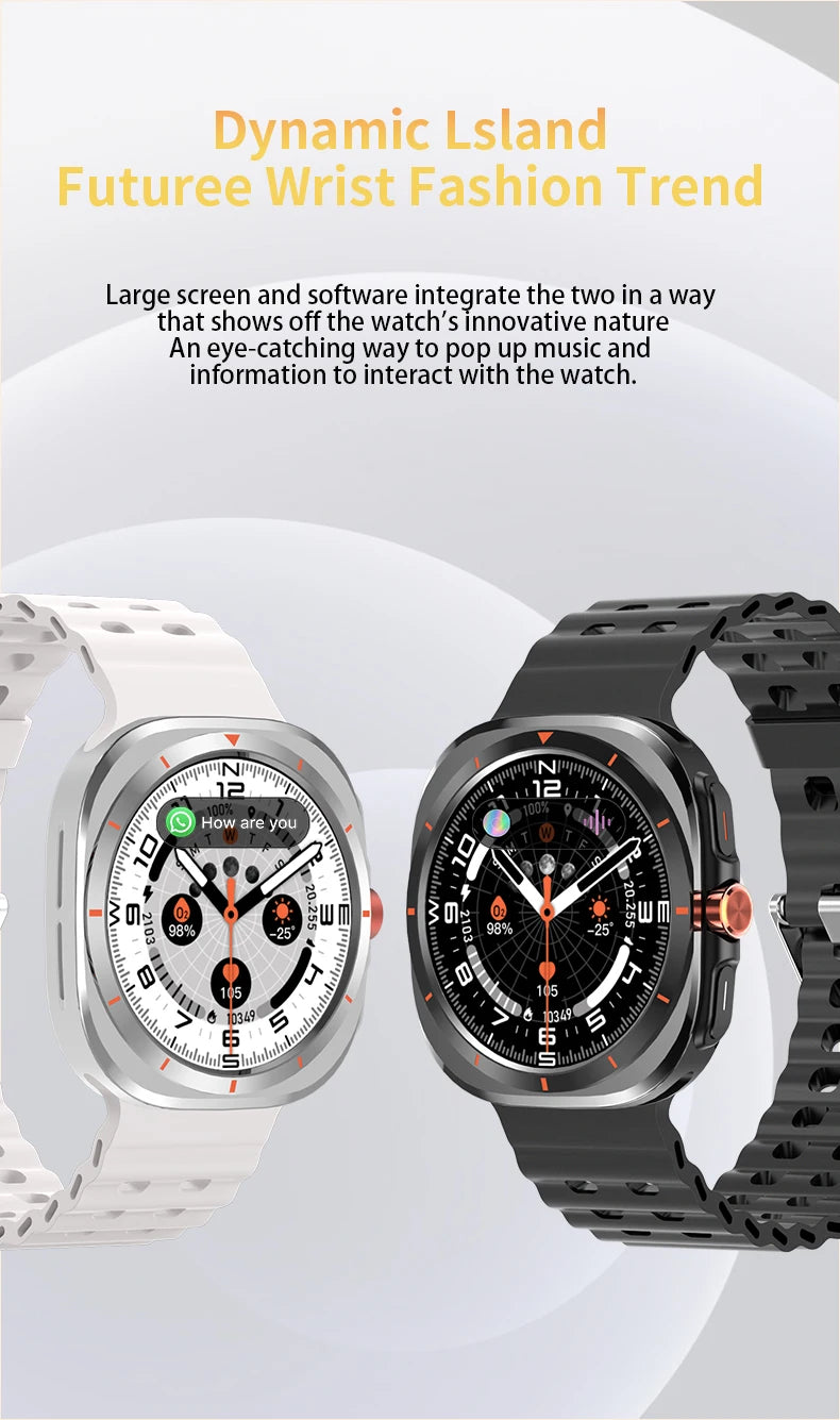 LAXASFIT Watch 7 Ultra Smartwatch with Bluetooth Call