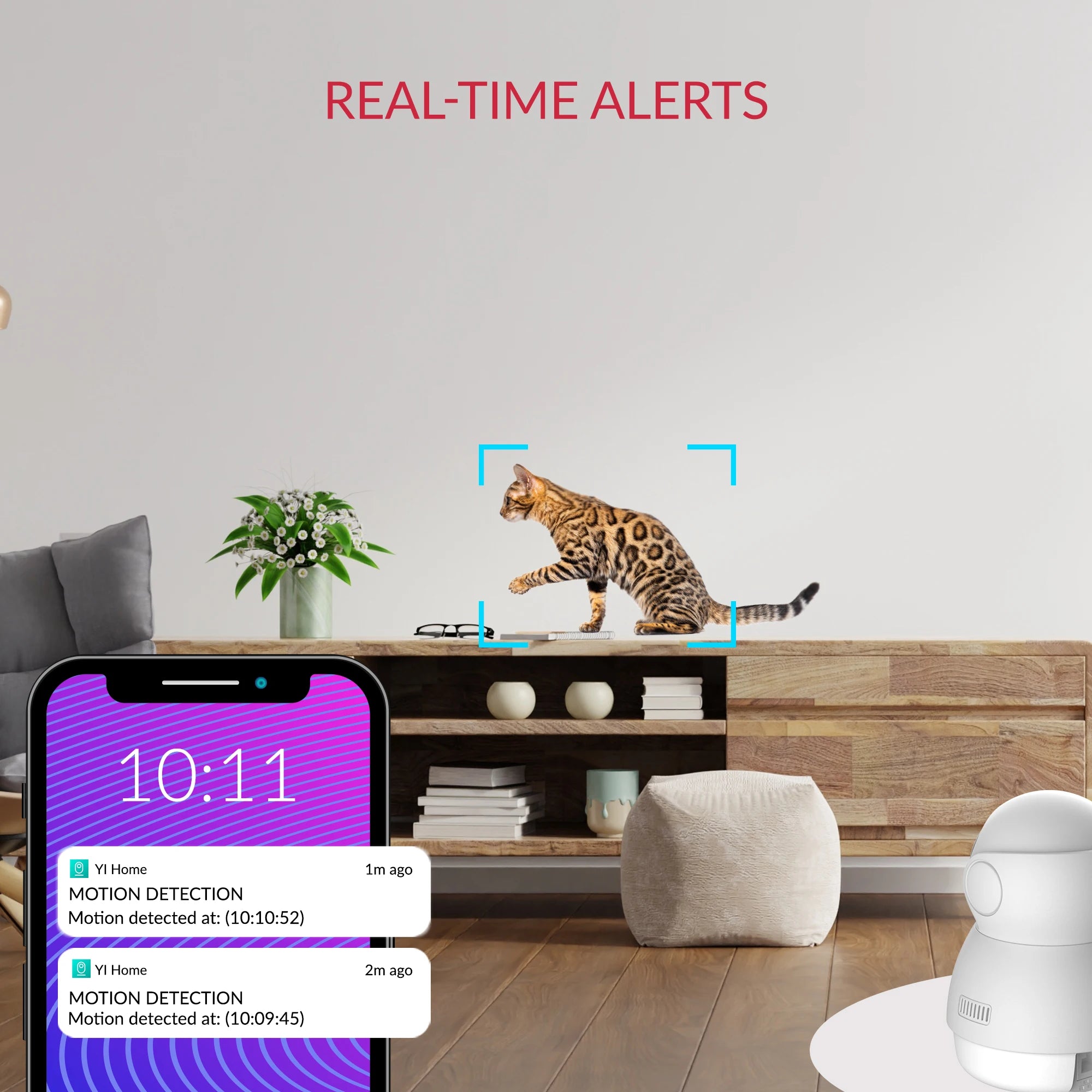 YI 2K Dome WiFi Camera – Smart Pan & Tilt IP Monitor
