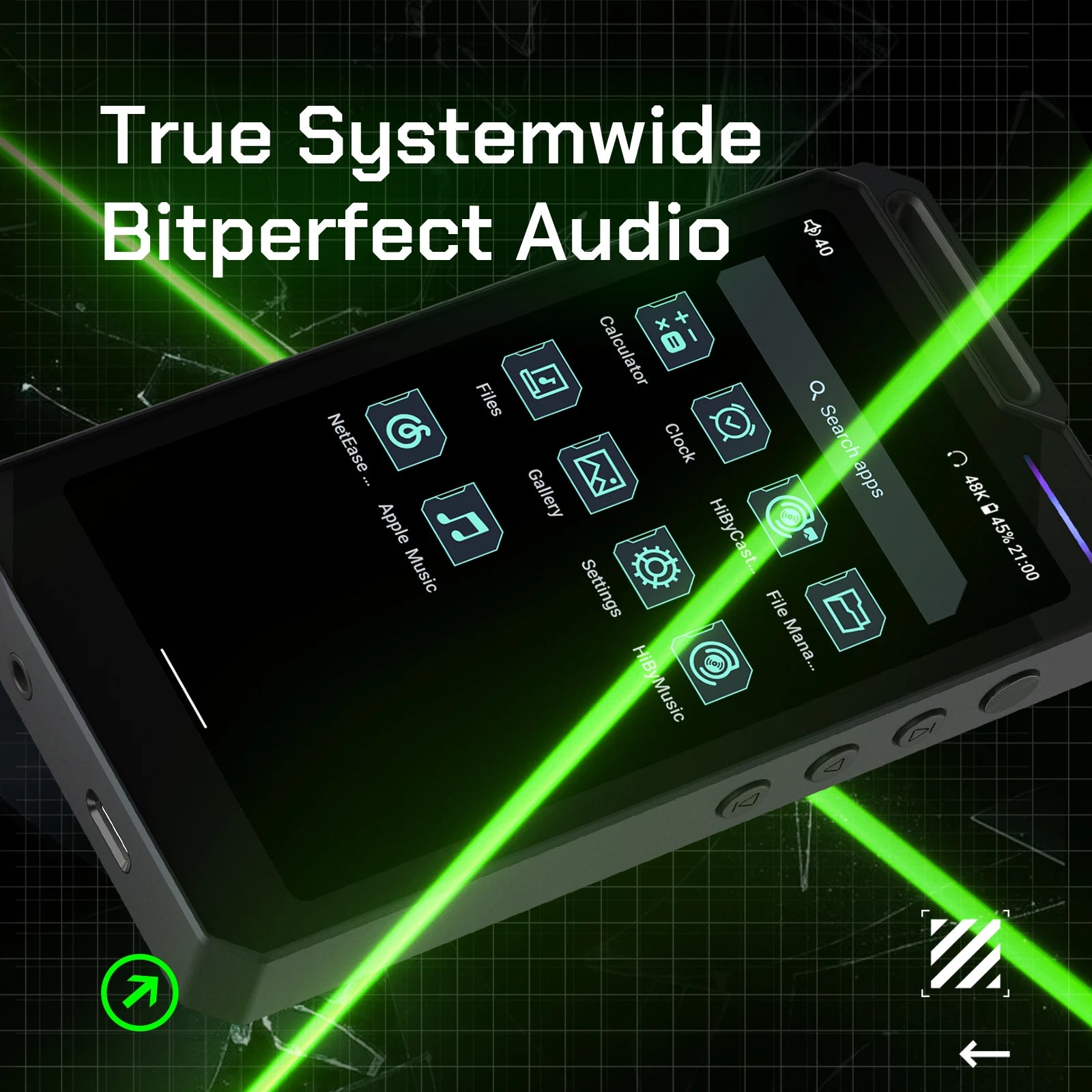 HiBy R4 Android 12 HiFi Music Player with DAC & AMP