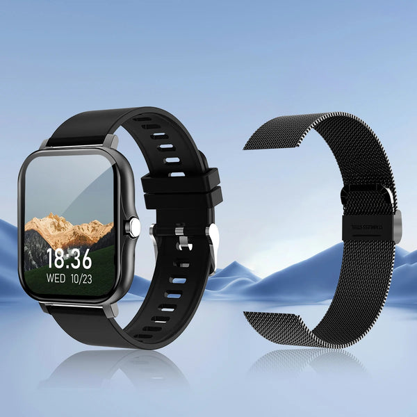 Smartwatch with Wireless Calling & Fitness Monitoring