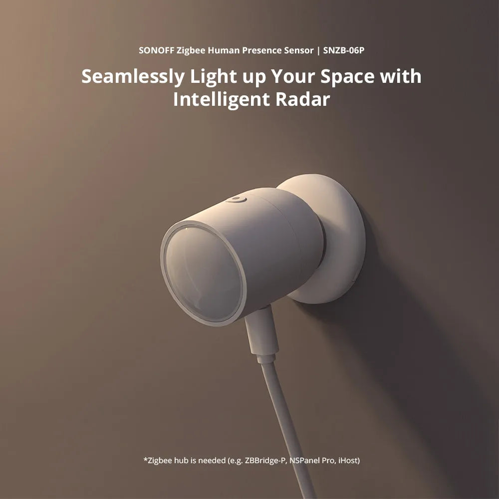 SONOFF SNZB-06P Zigbee Presence Sensor Radar