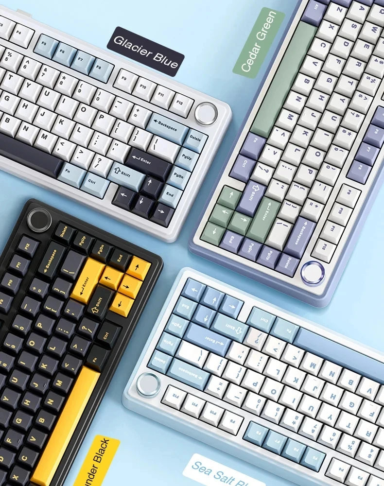 AULA F75 Gaming Mechanical Keyboard – 75% Layout, Tri-Mode, RGB