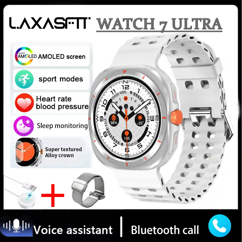 LAXASFIT Watch 7 Ultra Smartwatch with Bluetooth Call