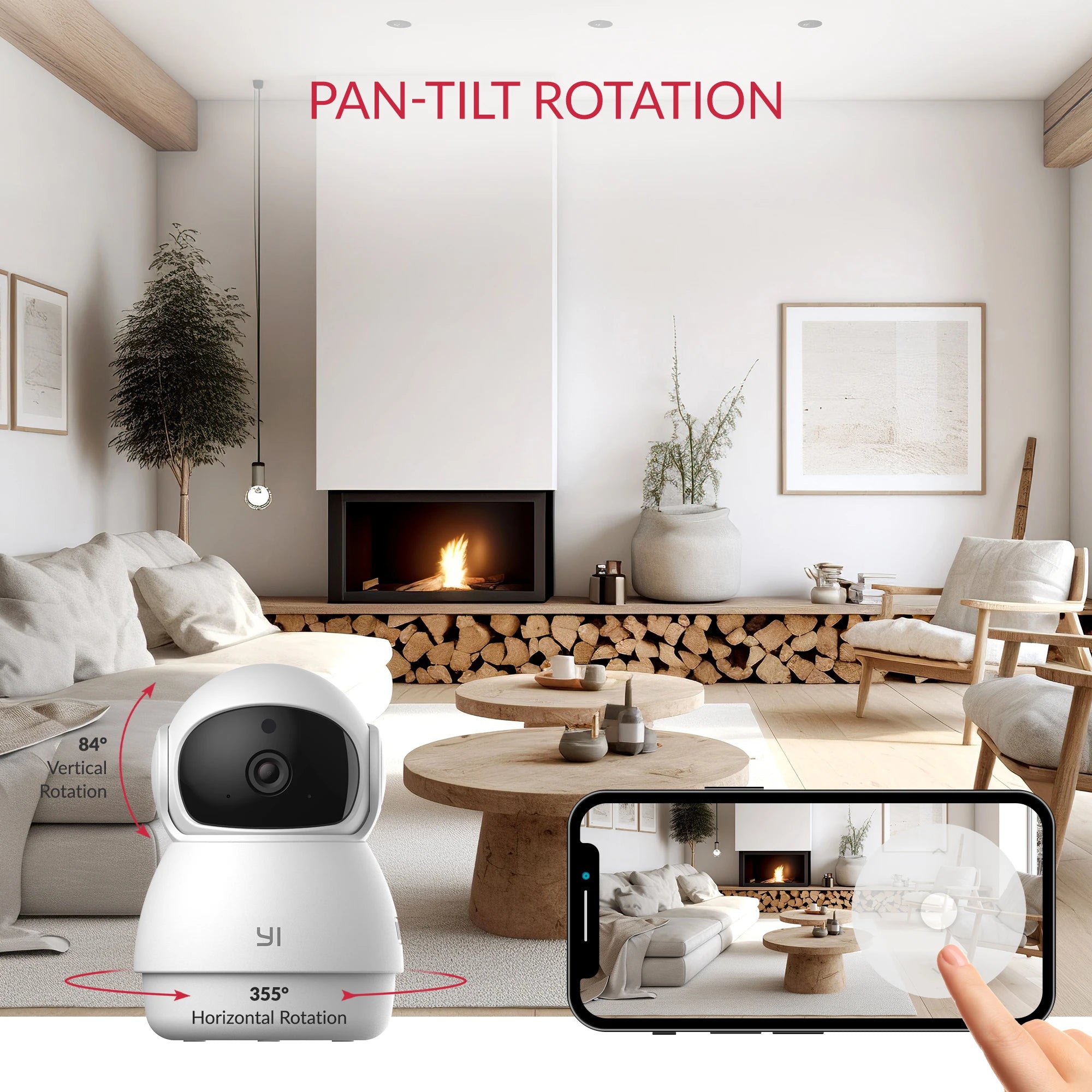 YI 2K Dome WiFi Camera – Smart Pan & Tilt IP Monitor