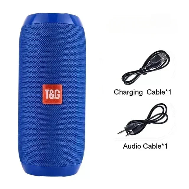 Portable Wireless Bluetooth Speaker – Waterproof with Subwoofer & FM Radio